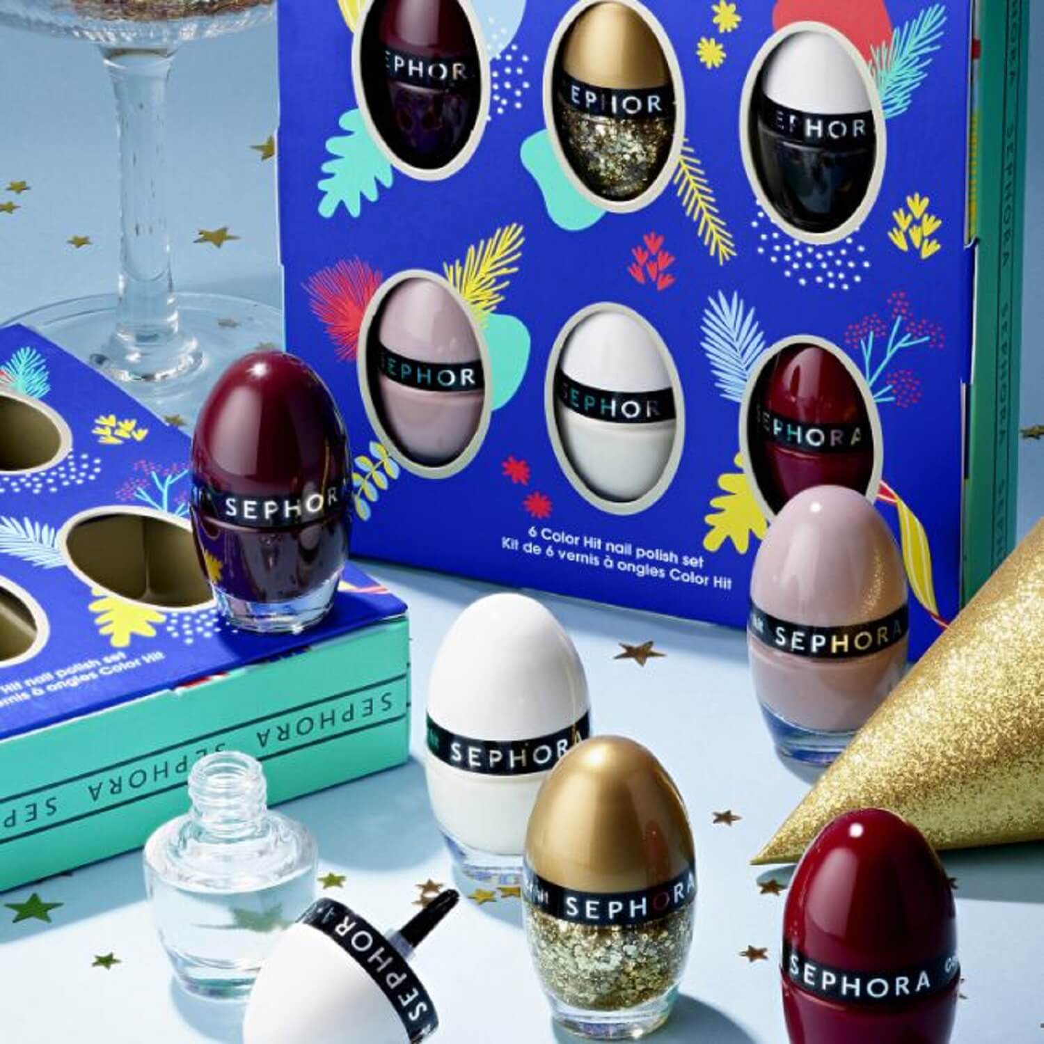 NAIL SET (SET DE ESMALTES DE U&Ntilde;AS-NAVIDAD)